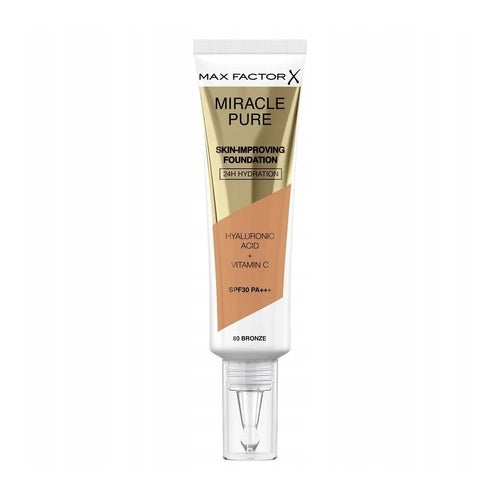 Max Factor Miracle Pure tonālais krēms 80 Bronze 30 ml