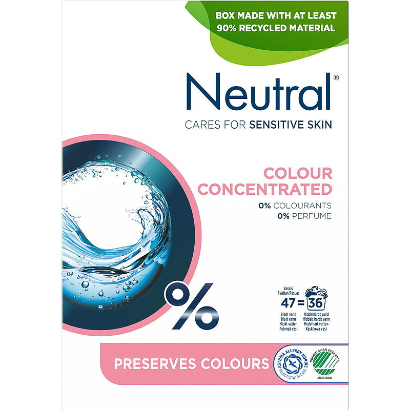 Neutral Vaskepulver 1,88 kg Neutral Color