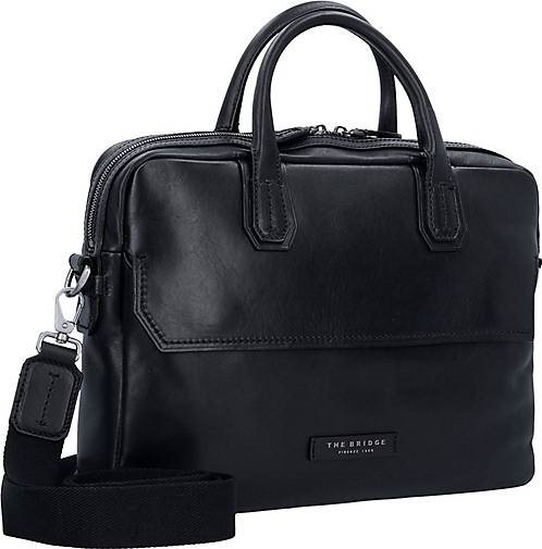 The Bridge Williamsburg Aktentasche Leder 37 cm Laptopfach