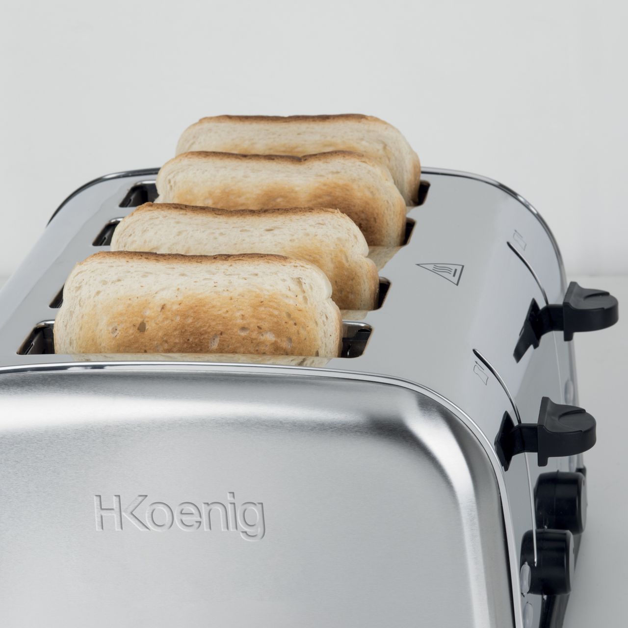 H.Koenig Toaster TOS14 - 4 Scheiben, 1500W