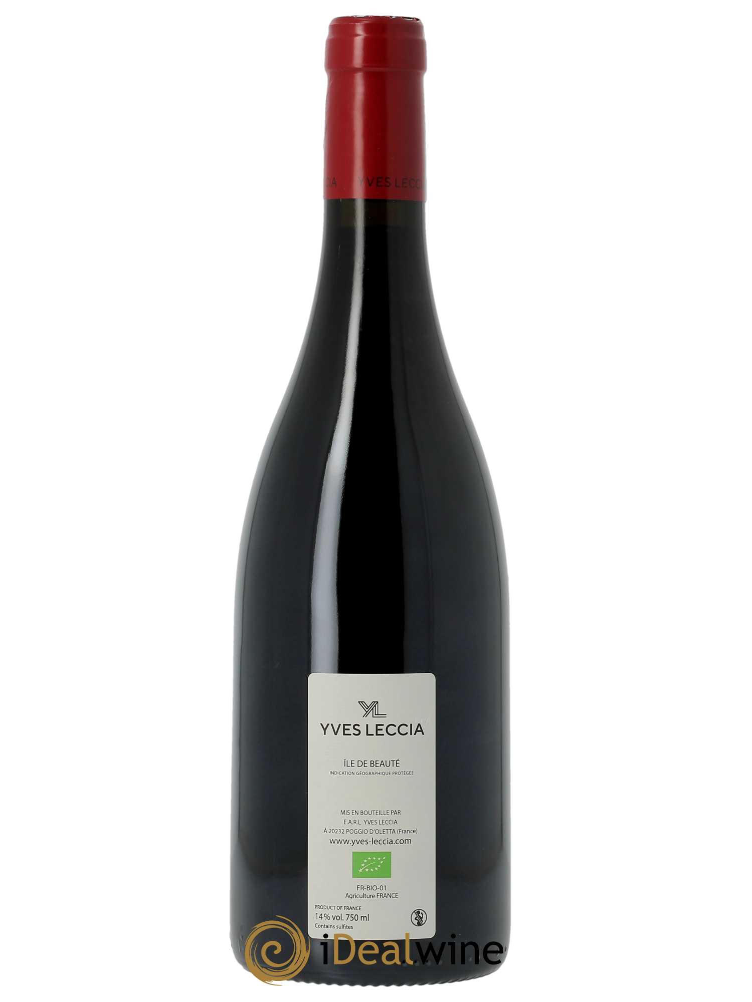 IGP Ile de Beauté Cuvée YL Yves Leccia  2022 - Lot de 1 Bouteille