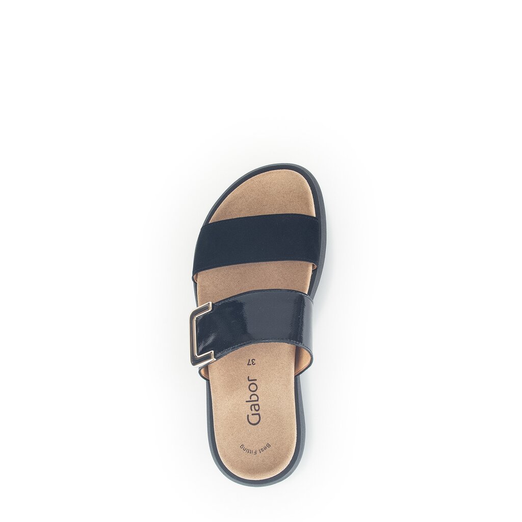 Gabor fashion Pantolette schwarz