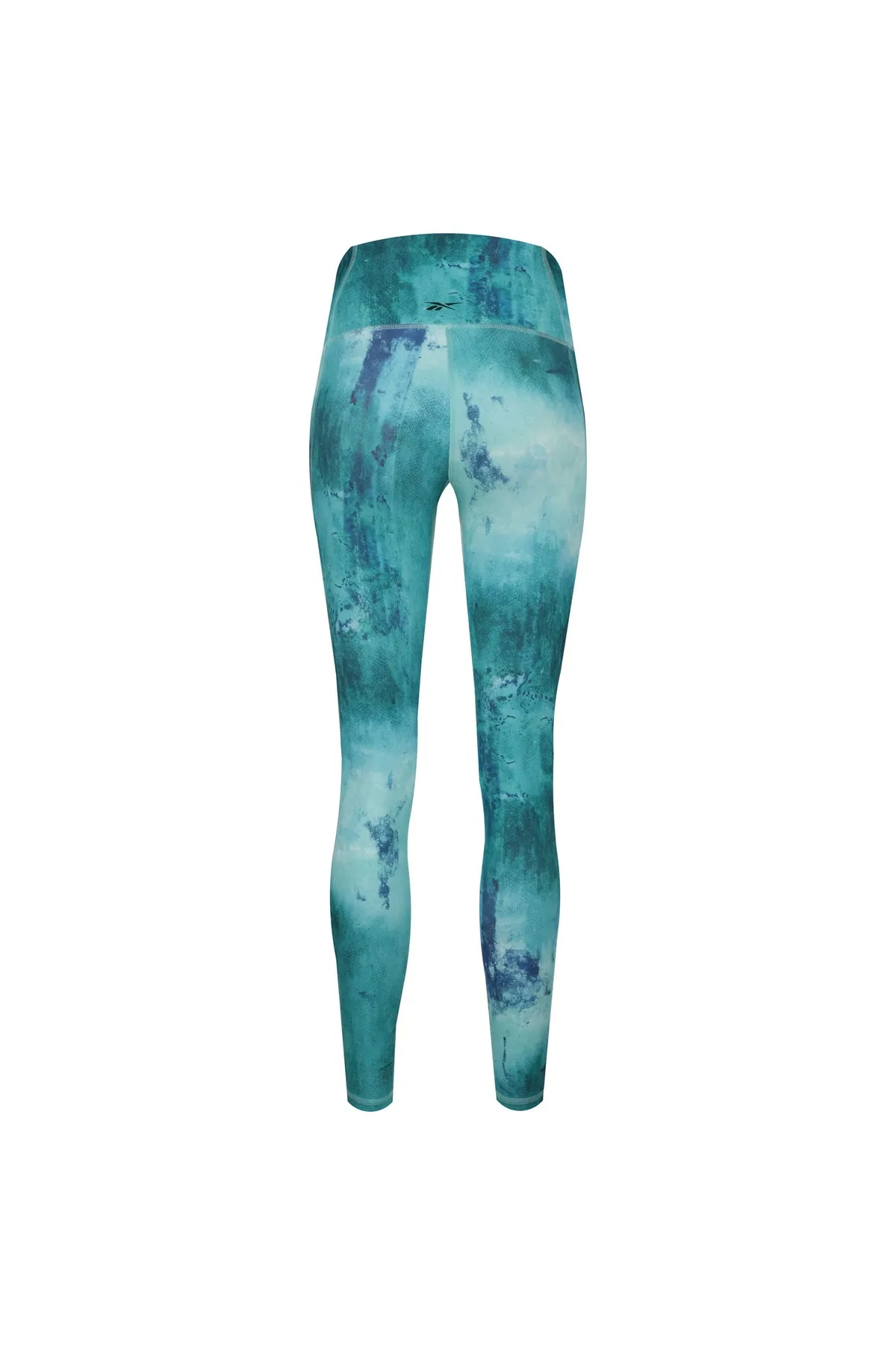 Reebok  Sport-Leggings - Grün - Hoher Bund