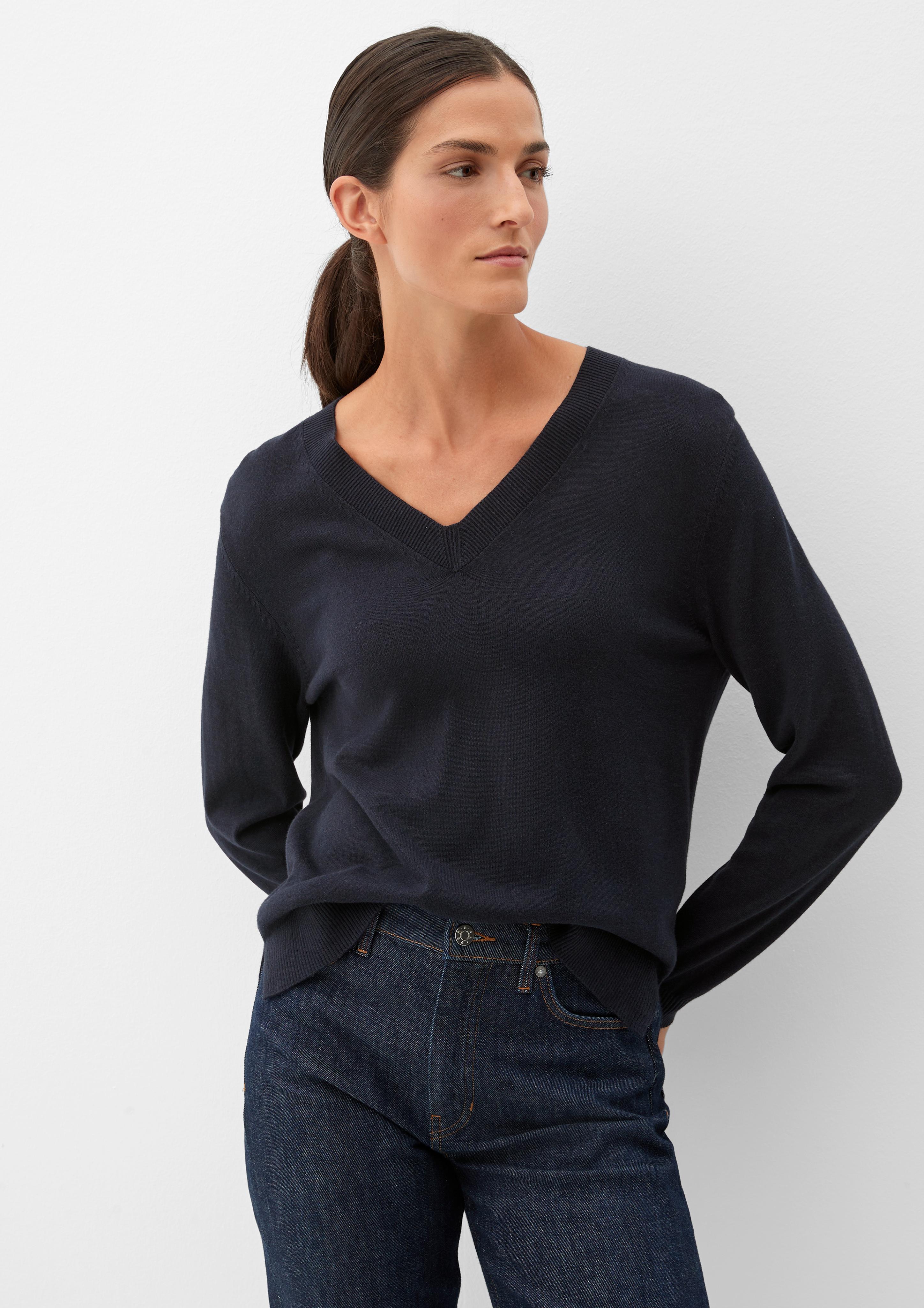 Feinstrickpullover aus Viskosemix  2118888-5959