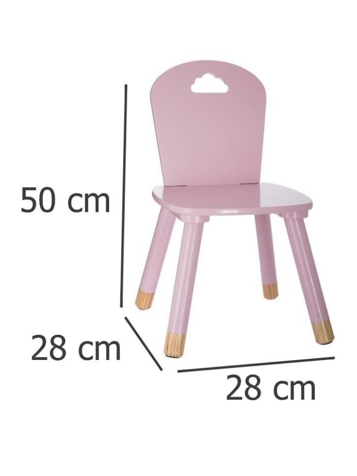 Atmosphera Créateur d'intérieur Kinderstuhl in rosa günstig kaufen onesize