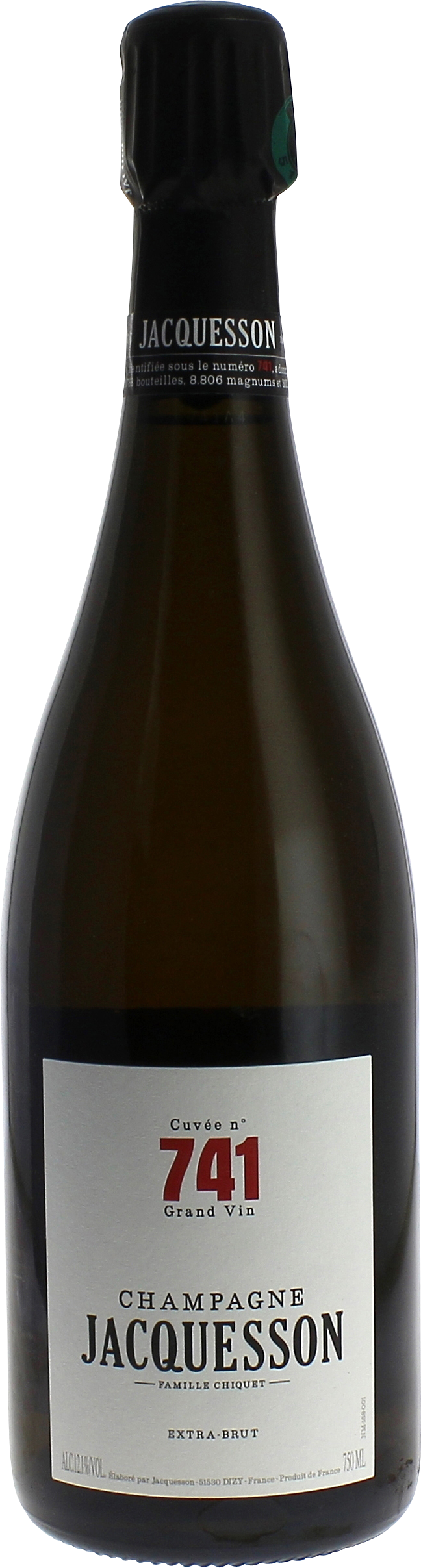 Jacquesson cuvée 741 d.t.