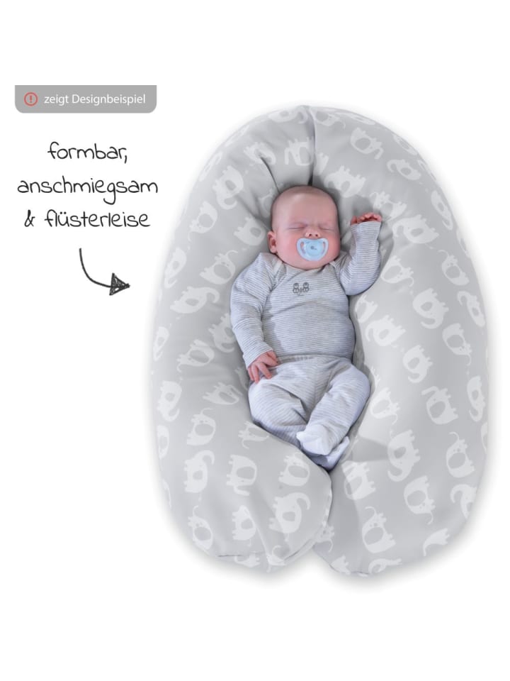 Theraline Stillkissen Das Komfort - Mikroperlen-Füllung 180 cm in weiss günstig kaufen onesize