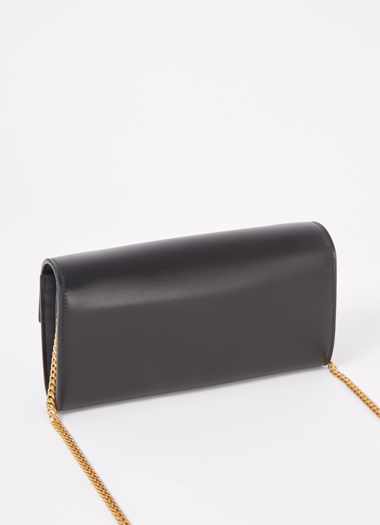 Balmain B-Buzz calfskin wallet with logo