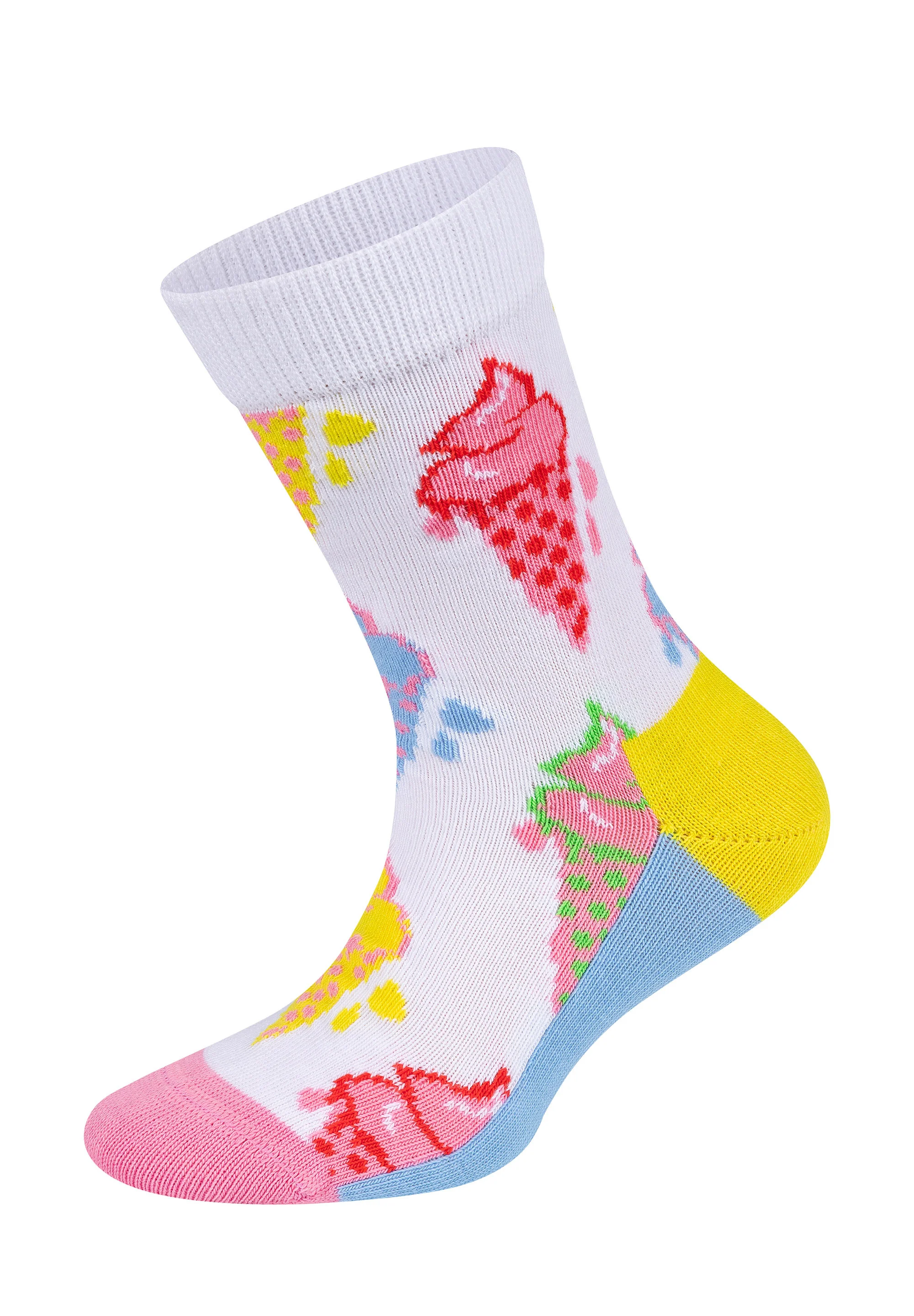 Calcetines Happy Socks PACK DE 3 HELADO Y ZANAHORIA - Calcetines