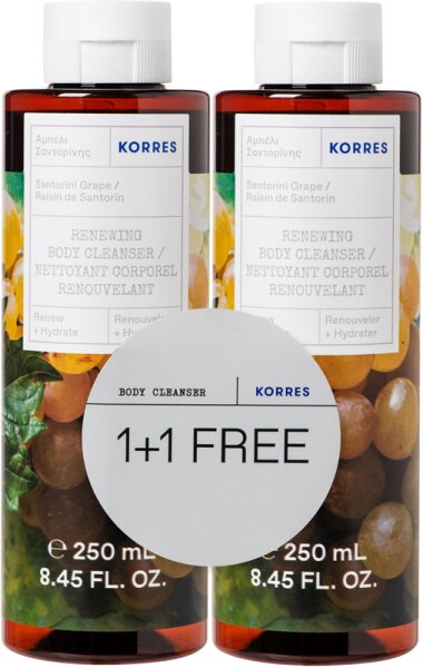 KORRES Santorini Grape 1+1 Duschgel Set Körperpflegeset