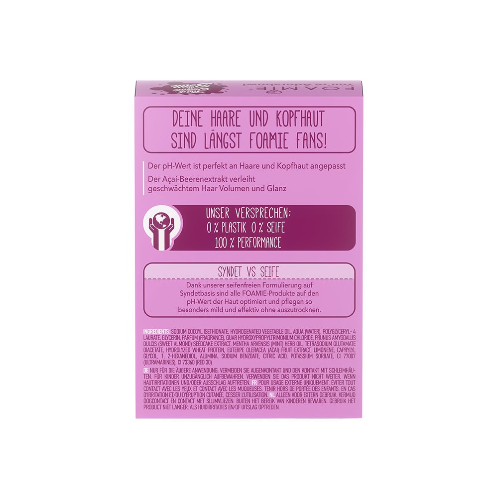 FOAMIE Festes Shampoo You&'re Adorabowl - Volumenshampoo für feines Haar