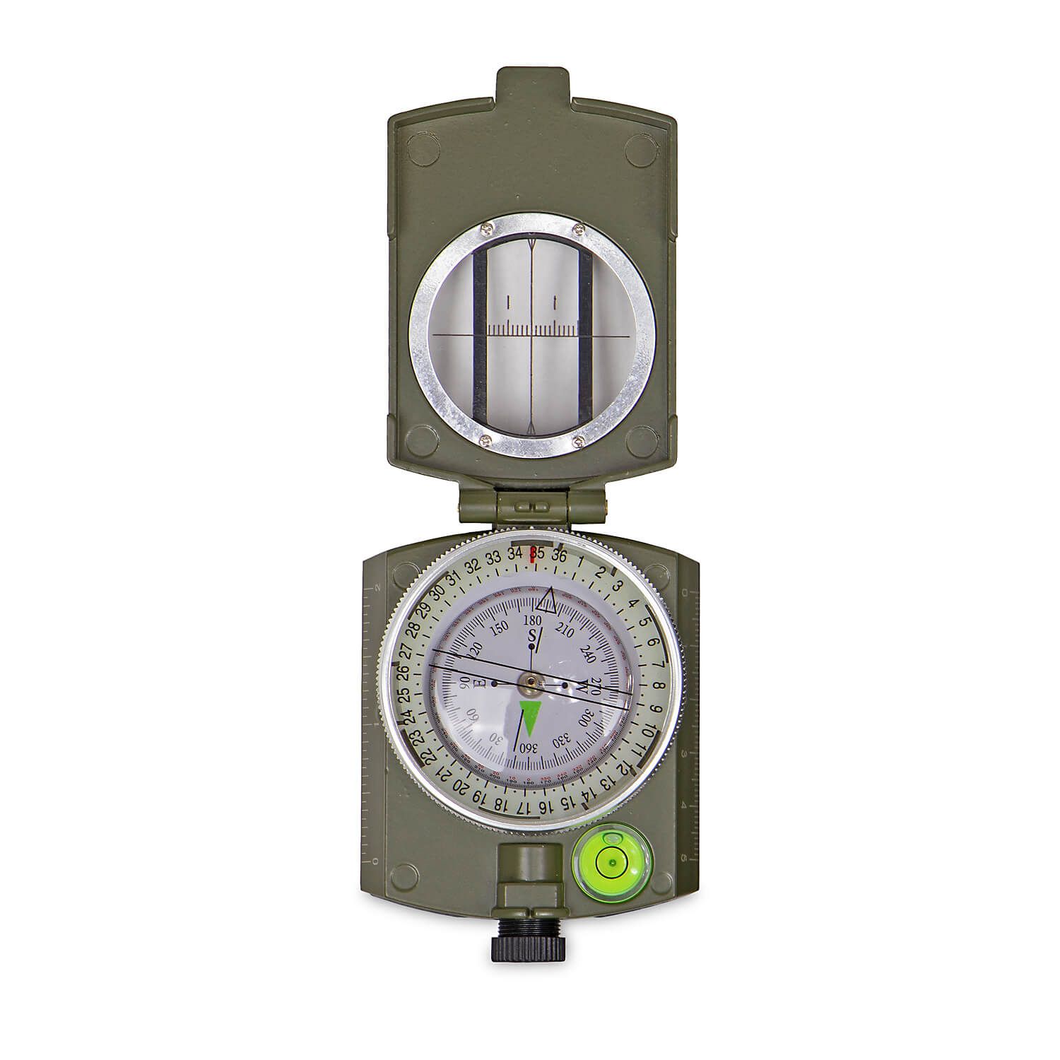 Armeekompass Metall m. Etui