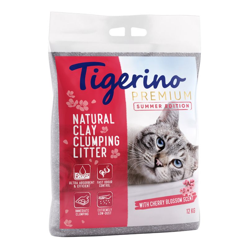 Tigerino Premium Katzenstreu 2 x 12 kg - Sparpaket