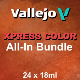 Vallejo Xpress Color: All-in Bundle (24 x 18 ml)