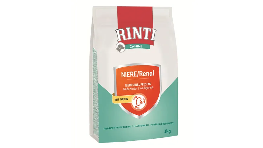 RINTI Hundenassfutter Canine NIERE/Renal Huhn 1000 g