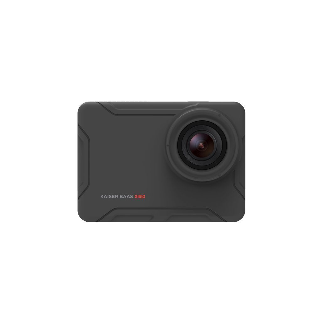 kaiser baas Kaiser Baas Action-Cam X450 Real 4K 30FPS Action Cam (4K Ultra HD, WLAN (Wi-Fi), Real 4K 30 FPS, 40m wasserdicht, Sony Sensor, Gyro Stabilisierung, Touchscreen)