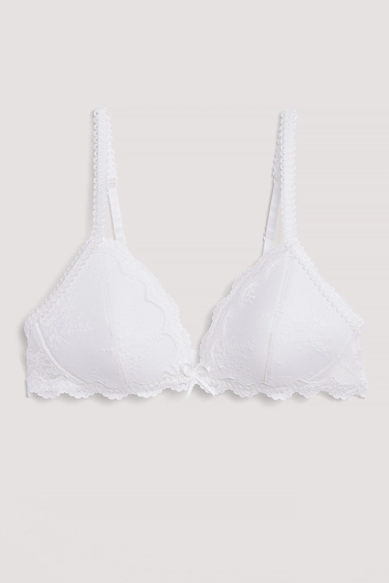 Top mit romantischer Spitze