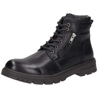 7MILES Schnürstiefelette in schwarz