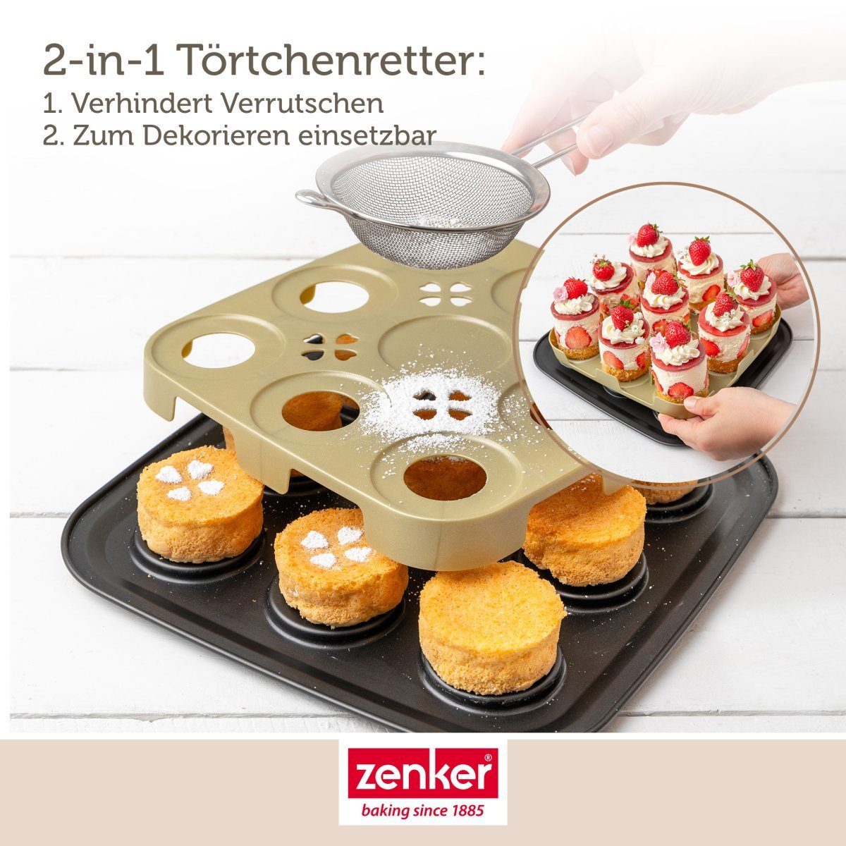 Zenker Backblech Bake, Click & Go