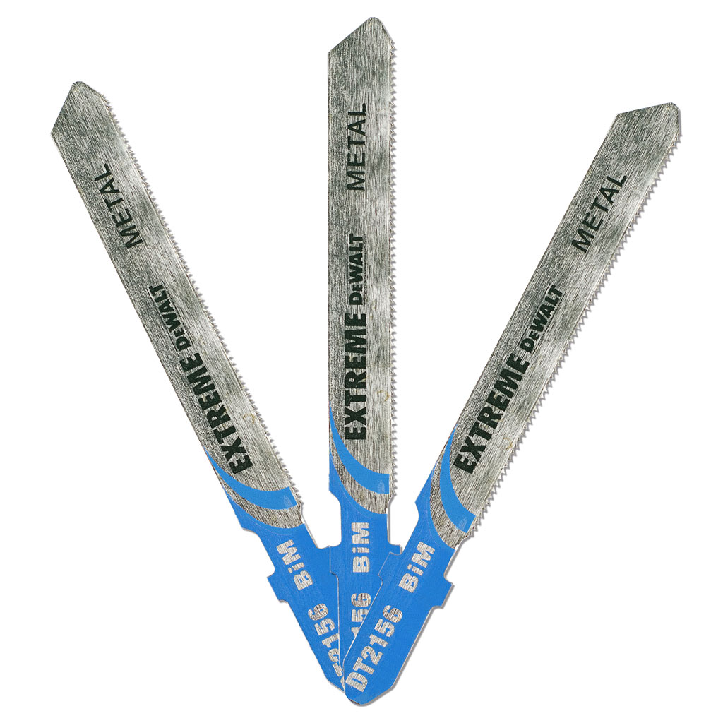 DeWalt pribor DT2156-QZ List za ubodnu pilu, bimetalni, 86,5 x 0,7 x 2 mm (T118GF) 3 komada