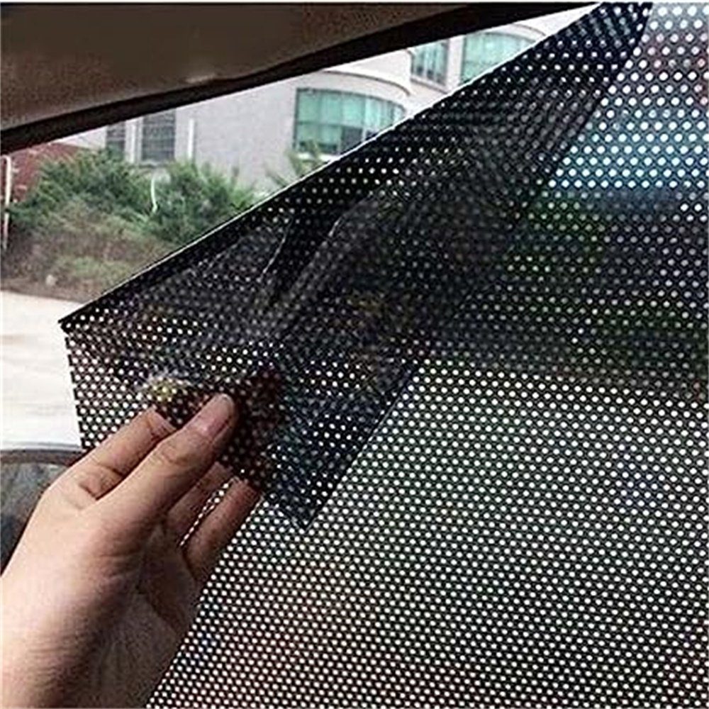 TUABUR Fenster Auto-Sonnenschutzaufkleber für Seiten- und Heckscheiben, 70 x 52 cm, (4 St)