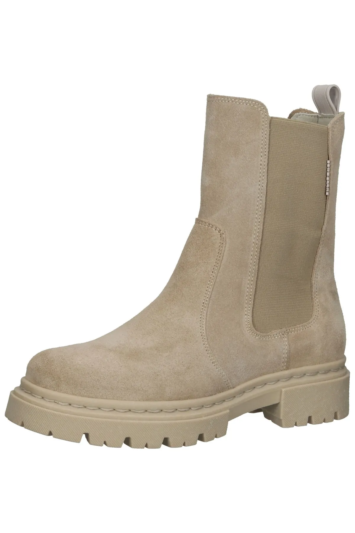 BULLBOXER  Stiefelette - Beige - Blockabsatz