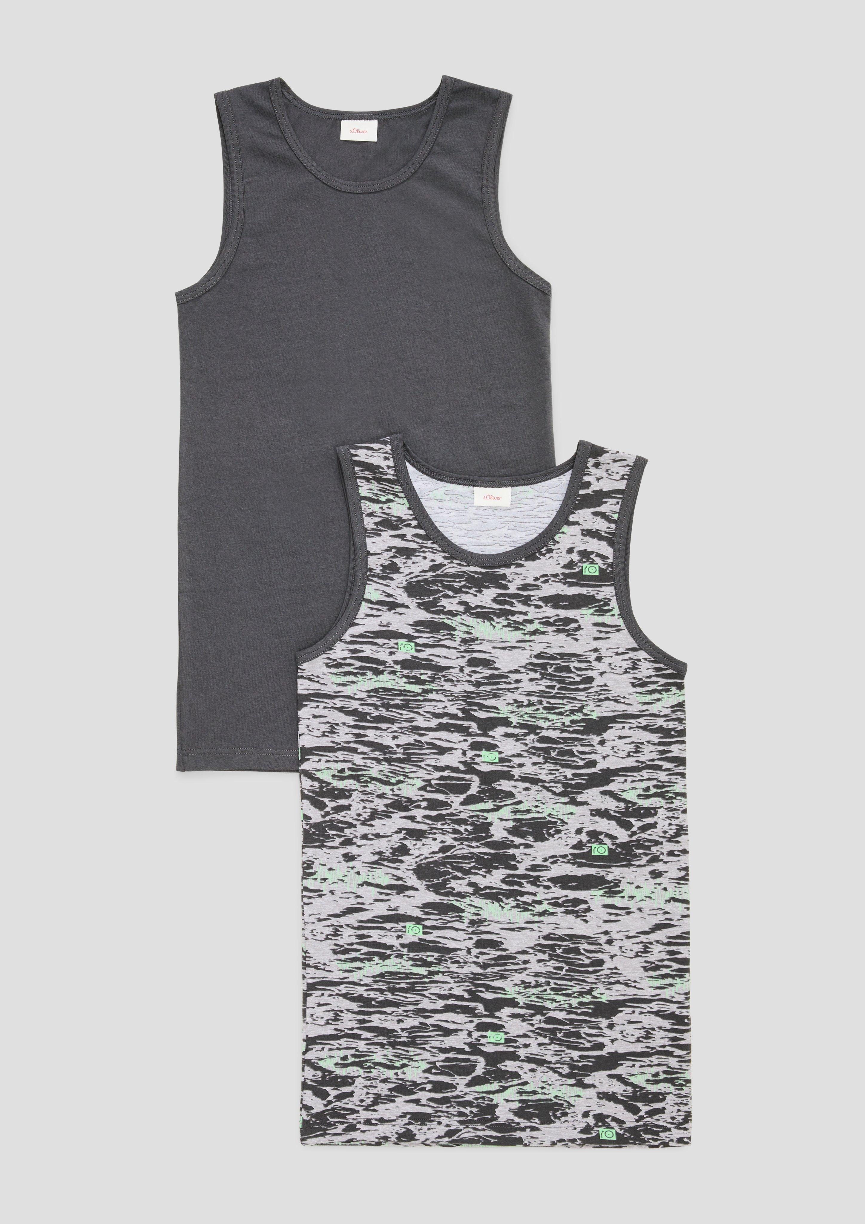 Doppelpack: Unterhemden im Tank Top-Stil  6008527-1974