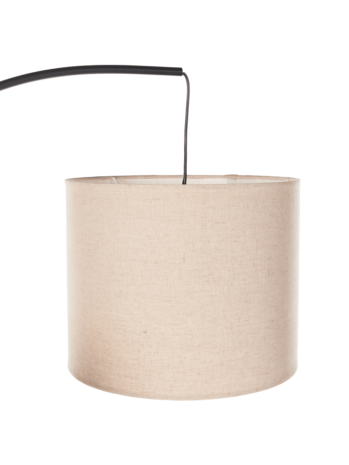 Beliani Stehleuchten CARONI in Beige/Schwarz - (W) 70 x (H) 178 x (L) 70 cm günstig kaufen onesize
