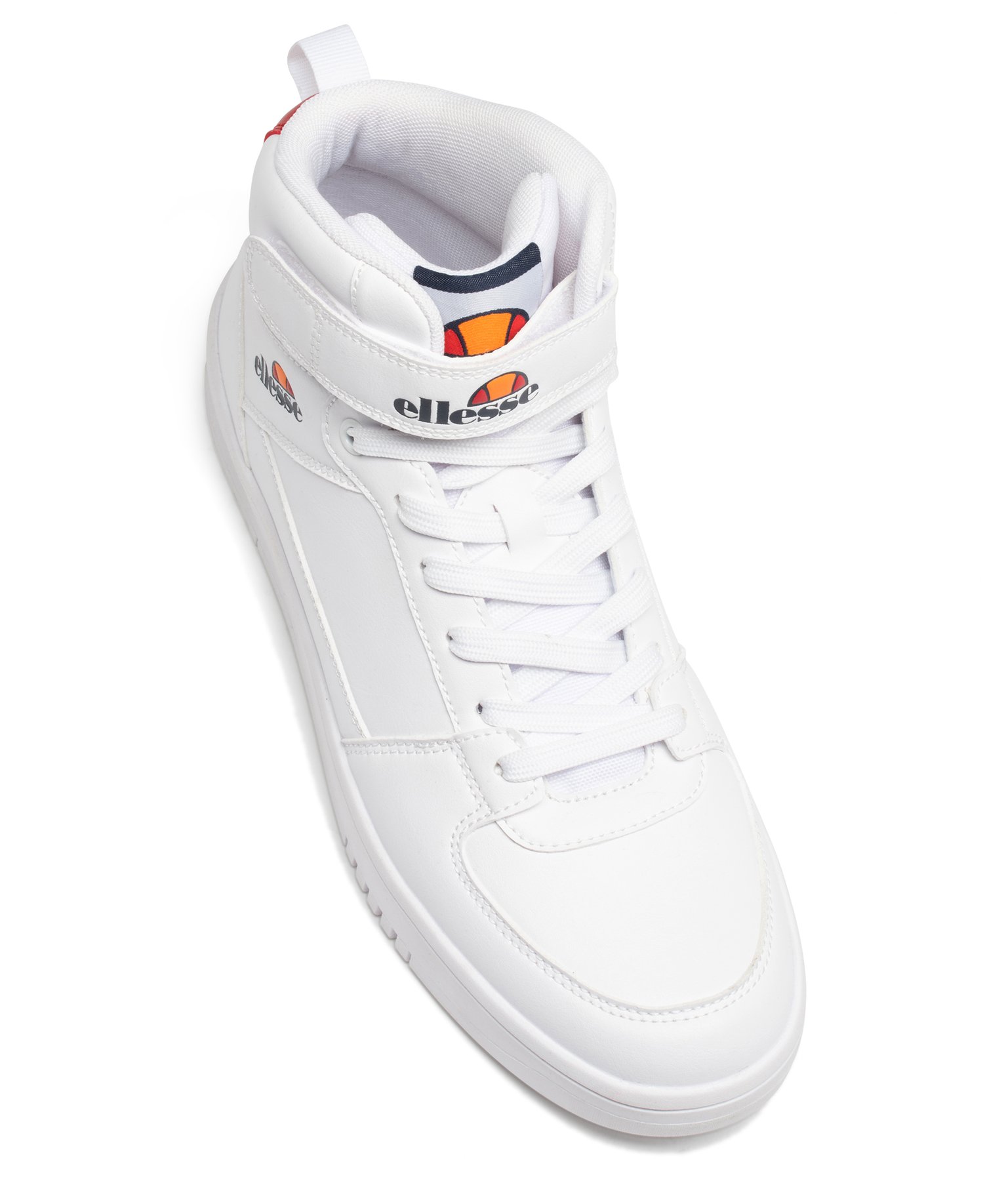 Baskets homme mid-cut unies à scratch - Ellesse blanc | GEMO