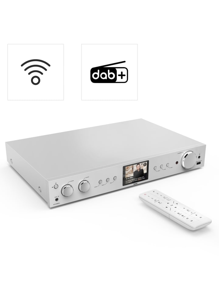 Hama DIT2105SBTX, DAB /Internetradio in Silber günstig kaufen onesize
