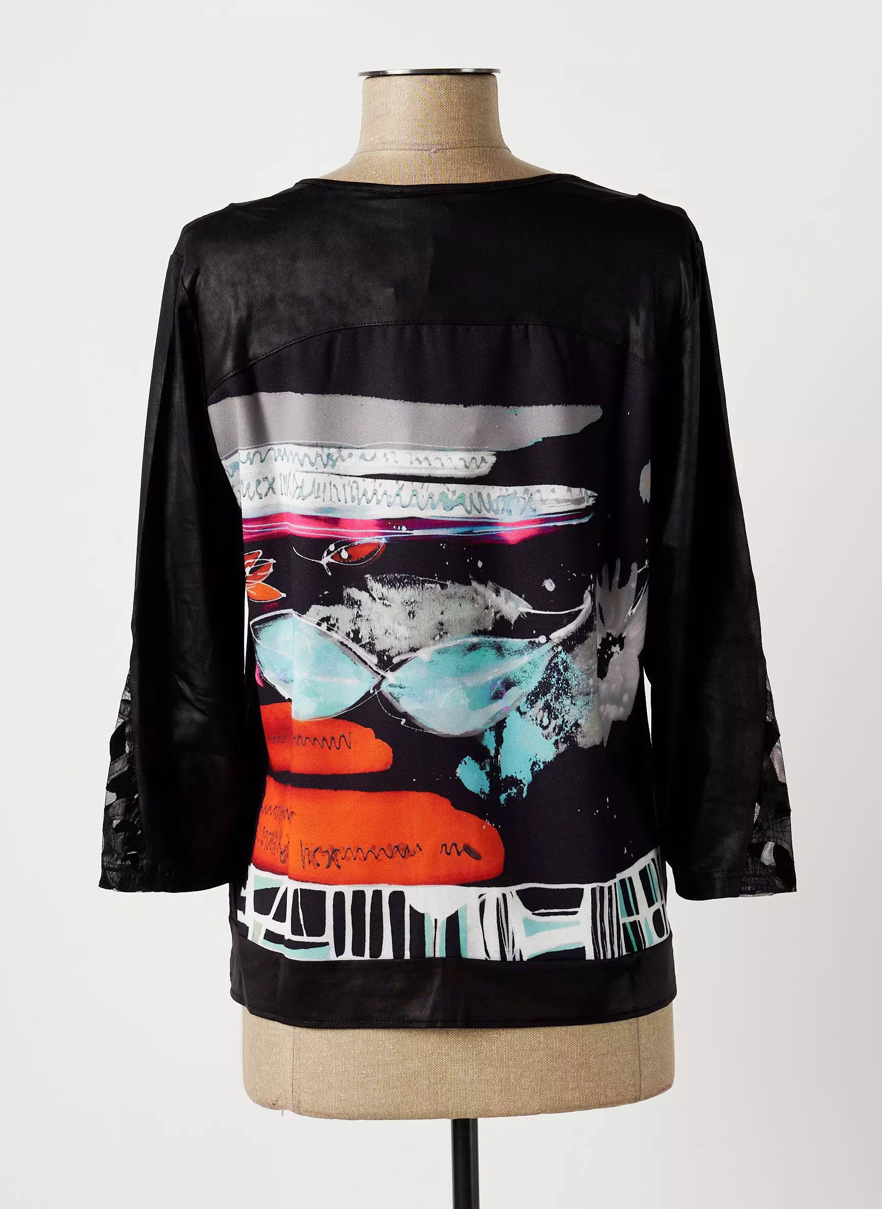 Impulsion Tshirts Femme couleur noir