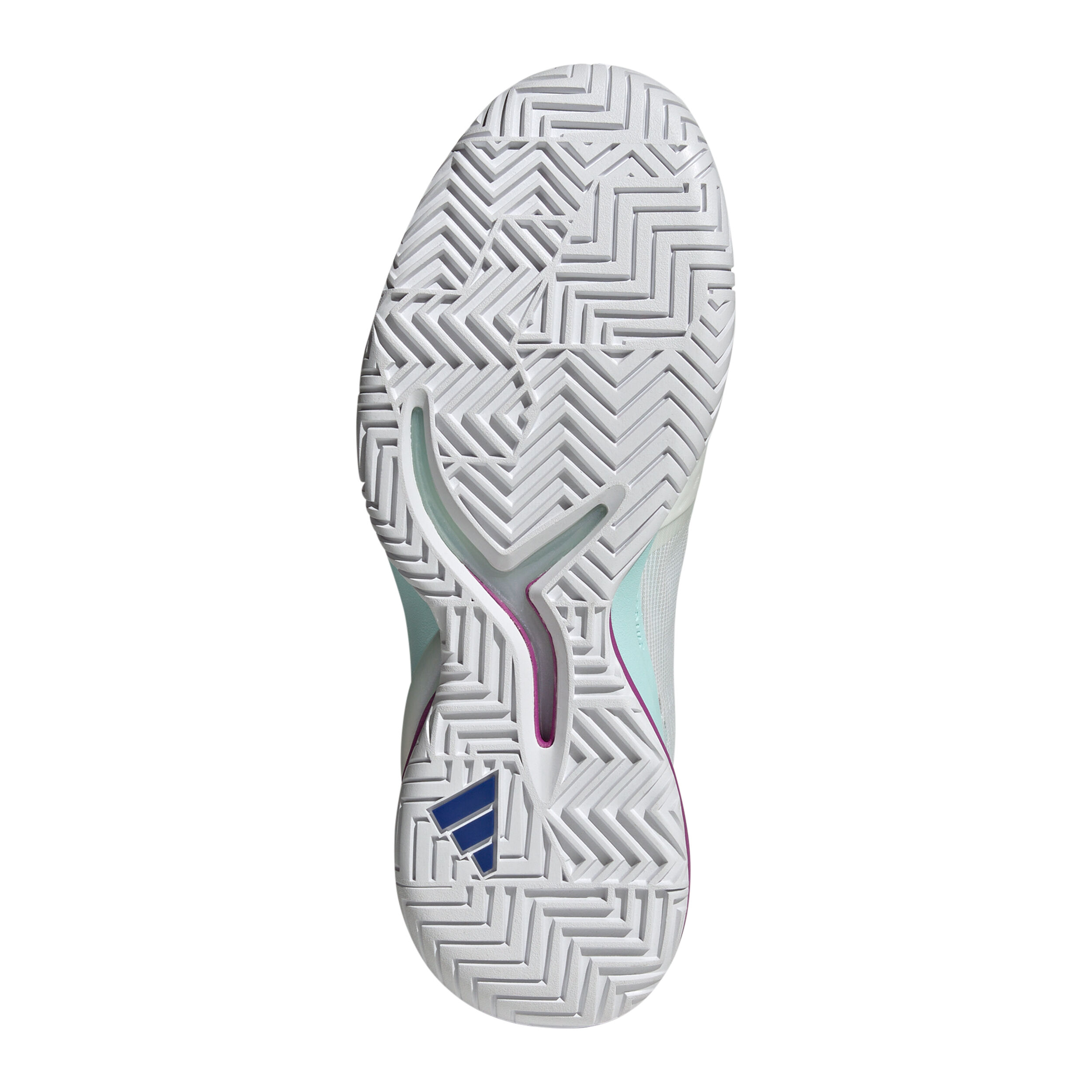 Adizero Cybersonic Allcourtschuh Herren - Weiß, Mint