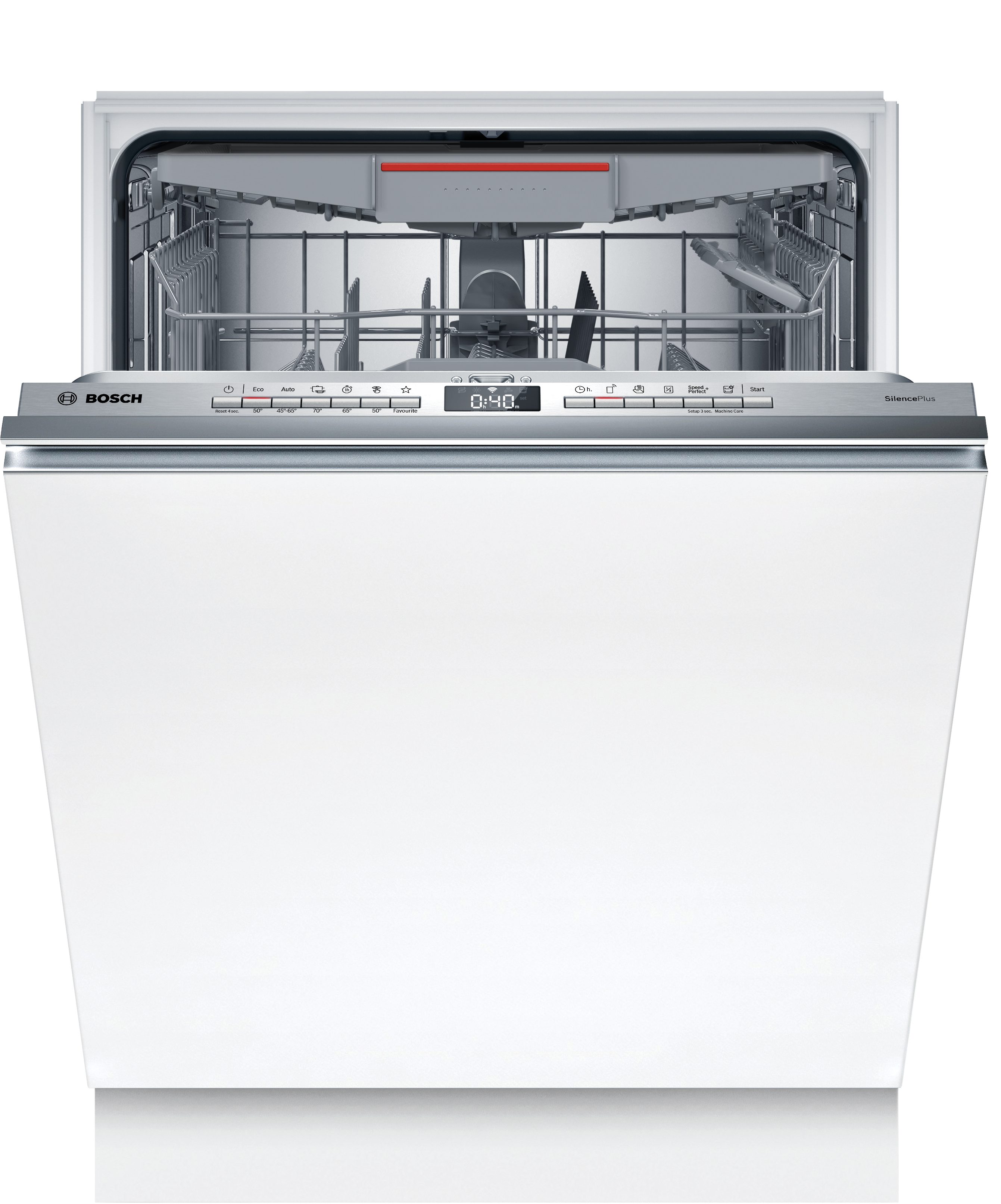 BOSCH vollintegrierbarer Geschirrspüler Serie 4, SMV4ECX21E, 14 Maßgedecke