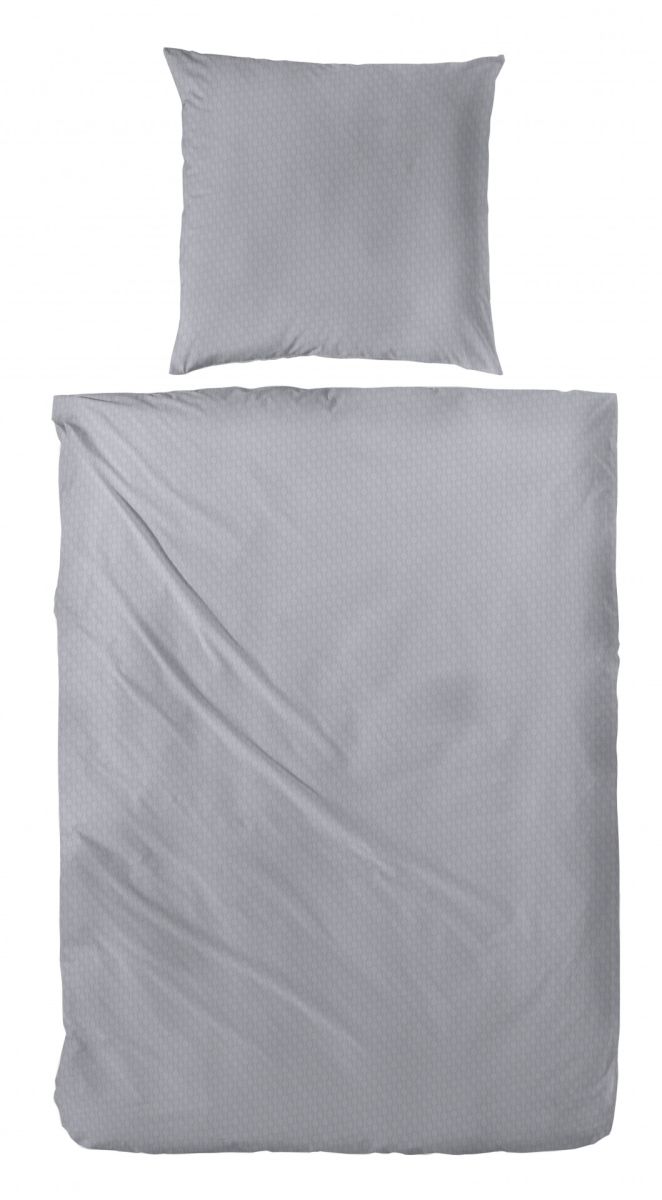 Interliving Satin Bettwäsche 9102 Graphit 135 x 200 cm