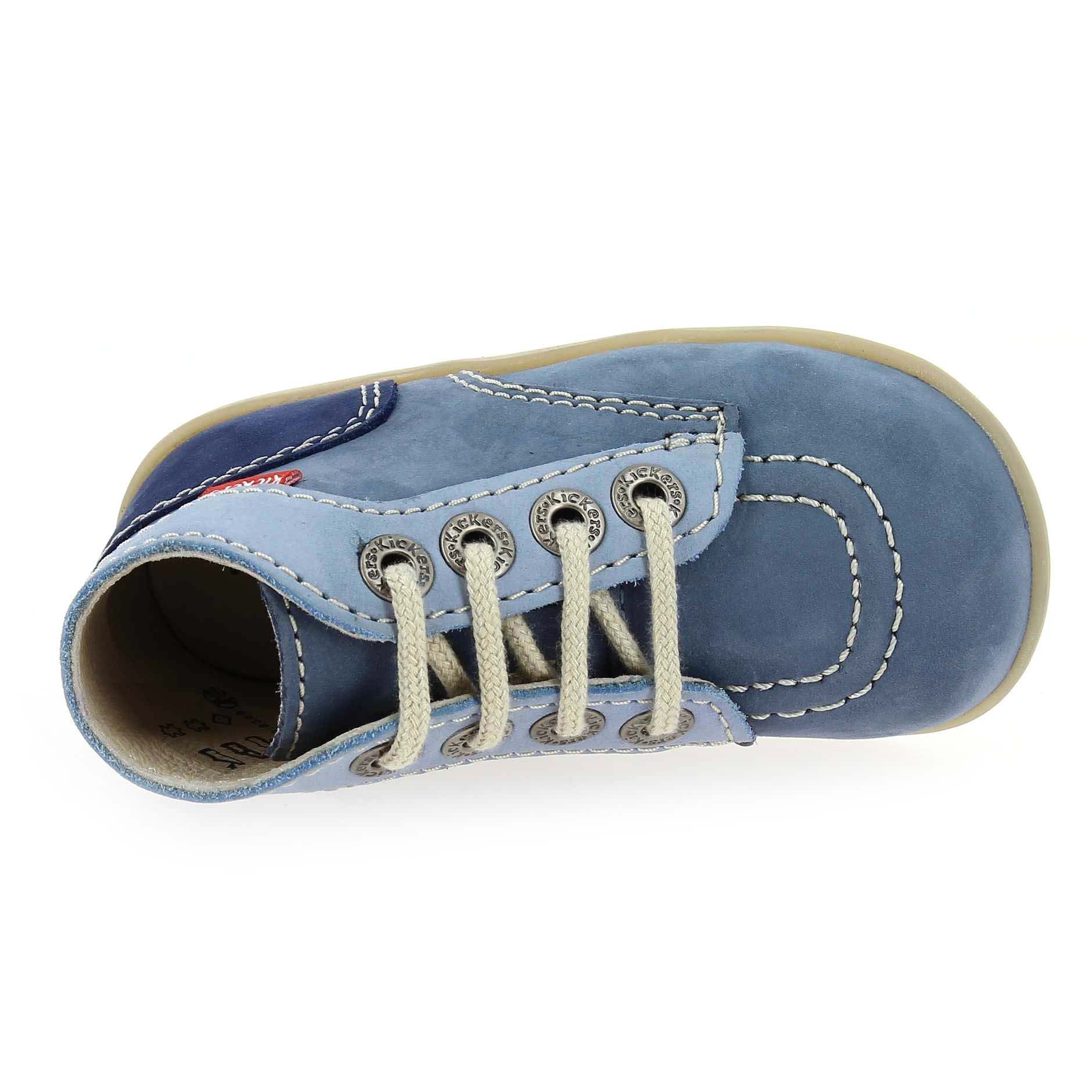 Kickers  BONBON 2 TRICOLORE - Bleu