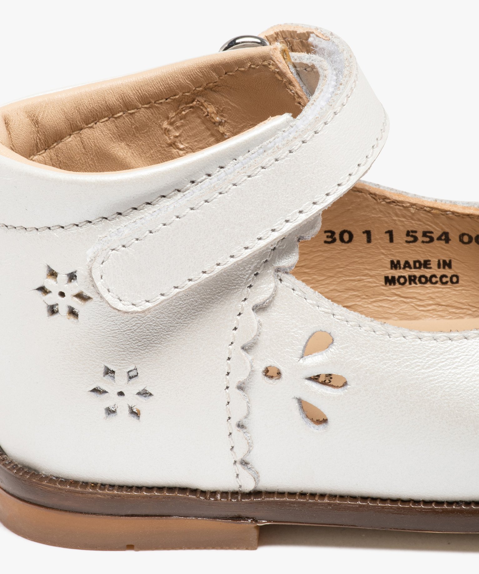 Babies premiers pas bébé fille dessus cuir uni – NA! or | GEMO