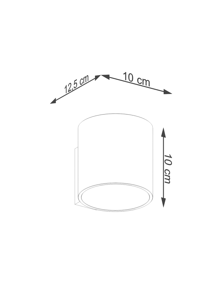 Nice Lamps Wandleuchte RODA 1 gold H 10 günstig kaufen onesize