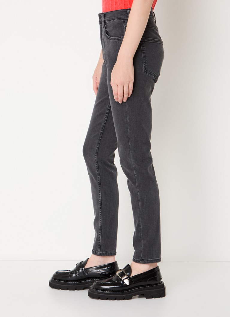 Blugi French Connection cu talie înaltă și croială elastică și skinny pe picioare