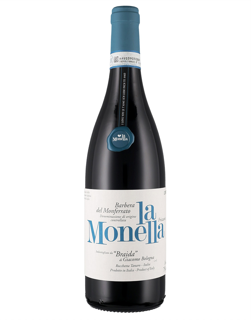 Barbera del Monferrato Frizzante DOC La Monella 2022 Braida 0,75 ℓ