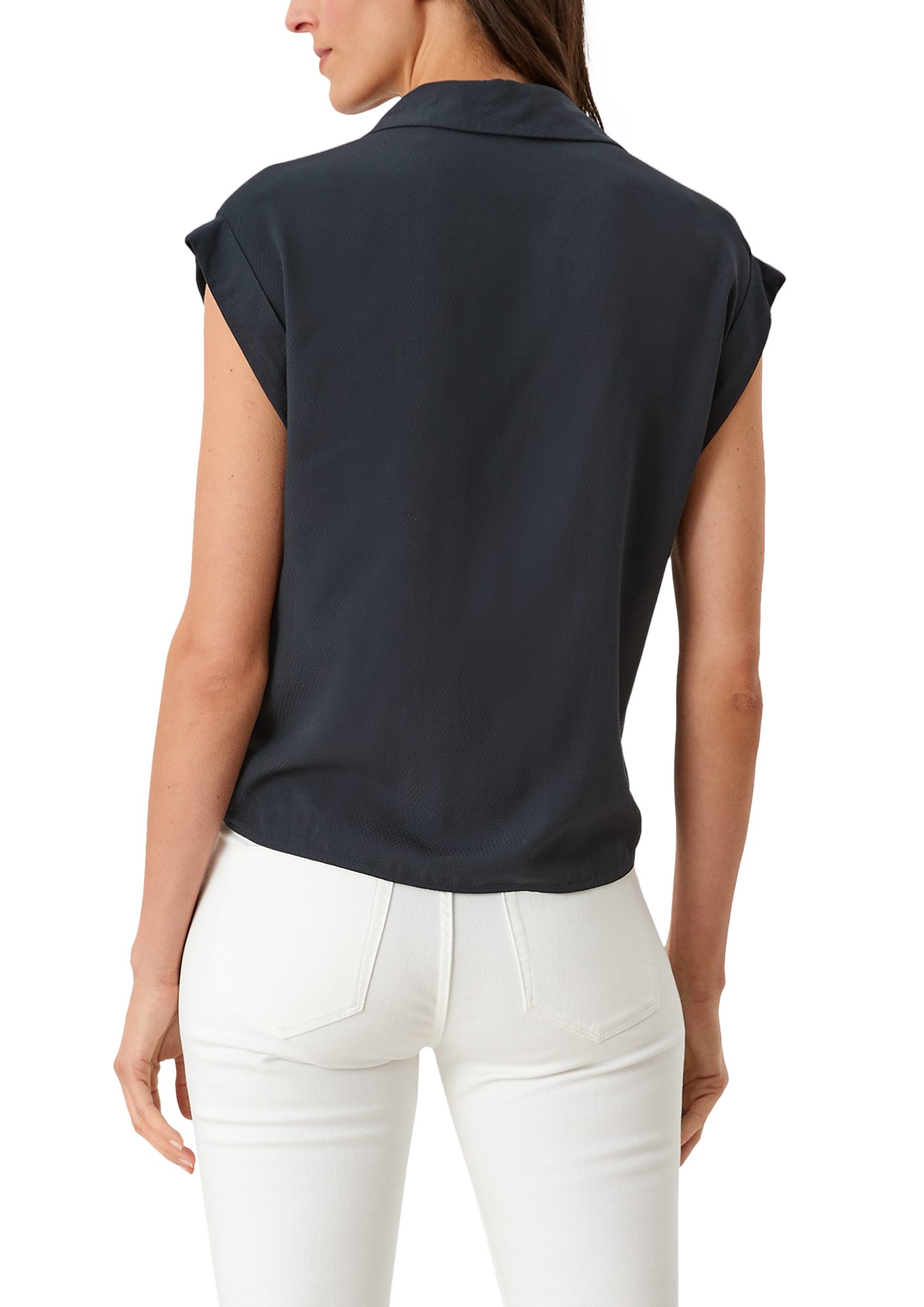 s.Oliver Blusentop Bluse mit Schleifen-Detail Schleife