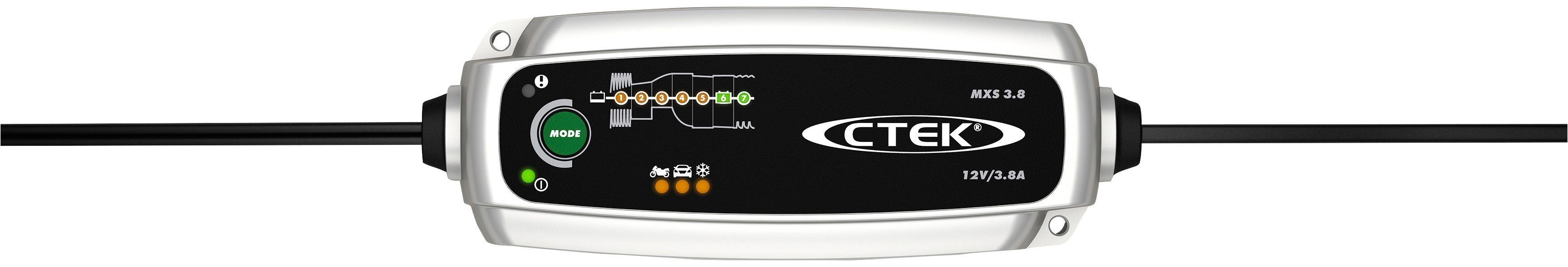 CTEK MXS 3.8 Batterie-Ladegerät (Programm für kleine Batterien)