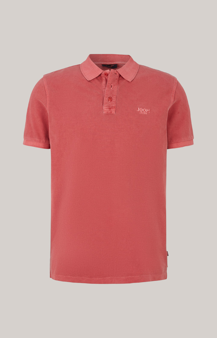 Poloshirt Ambrosio in Rostrot