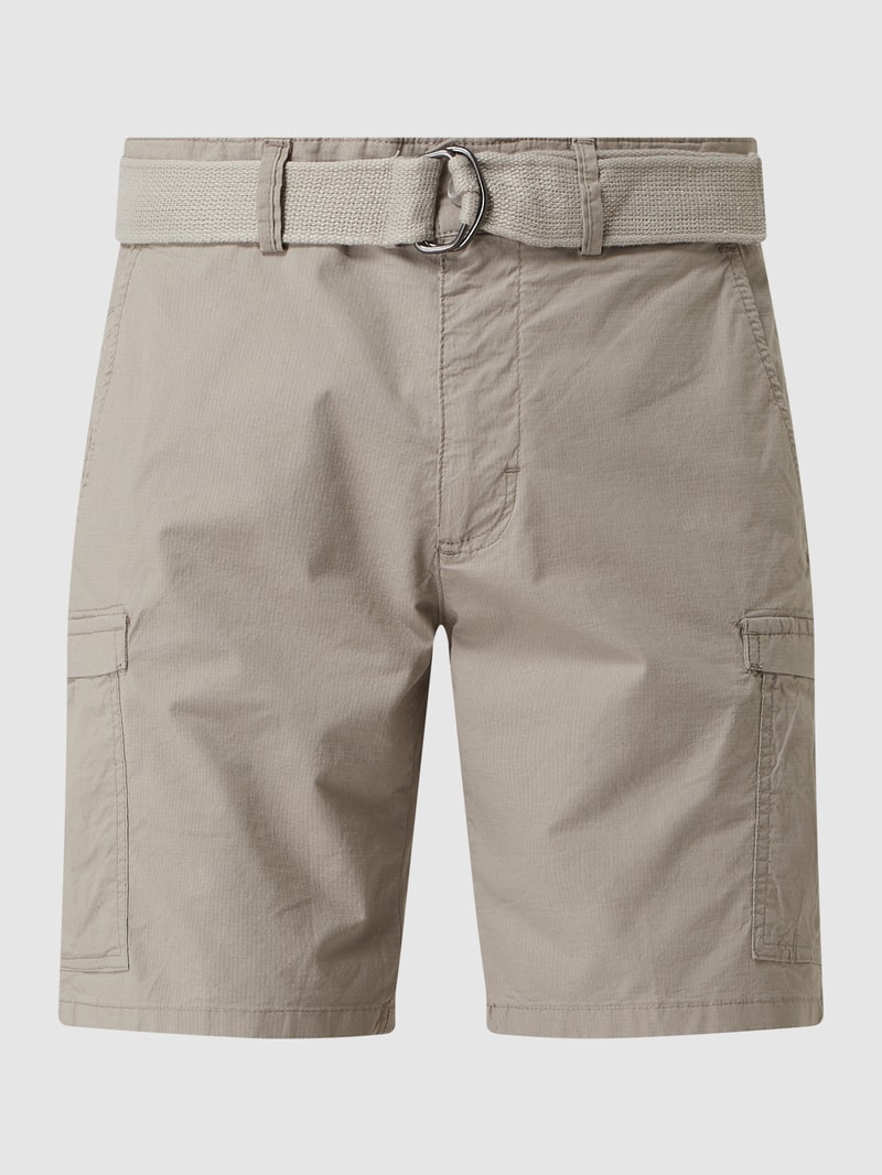 Cargoshorts mit Stretch-Anteil in haselnuss braun