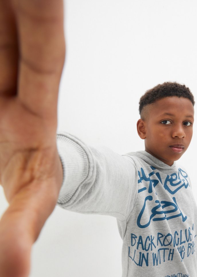 Jungen Kapuzensweatshirt, Oversized
