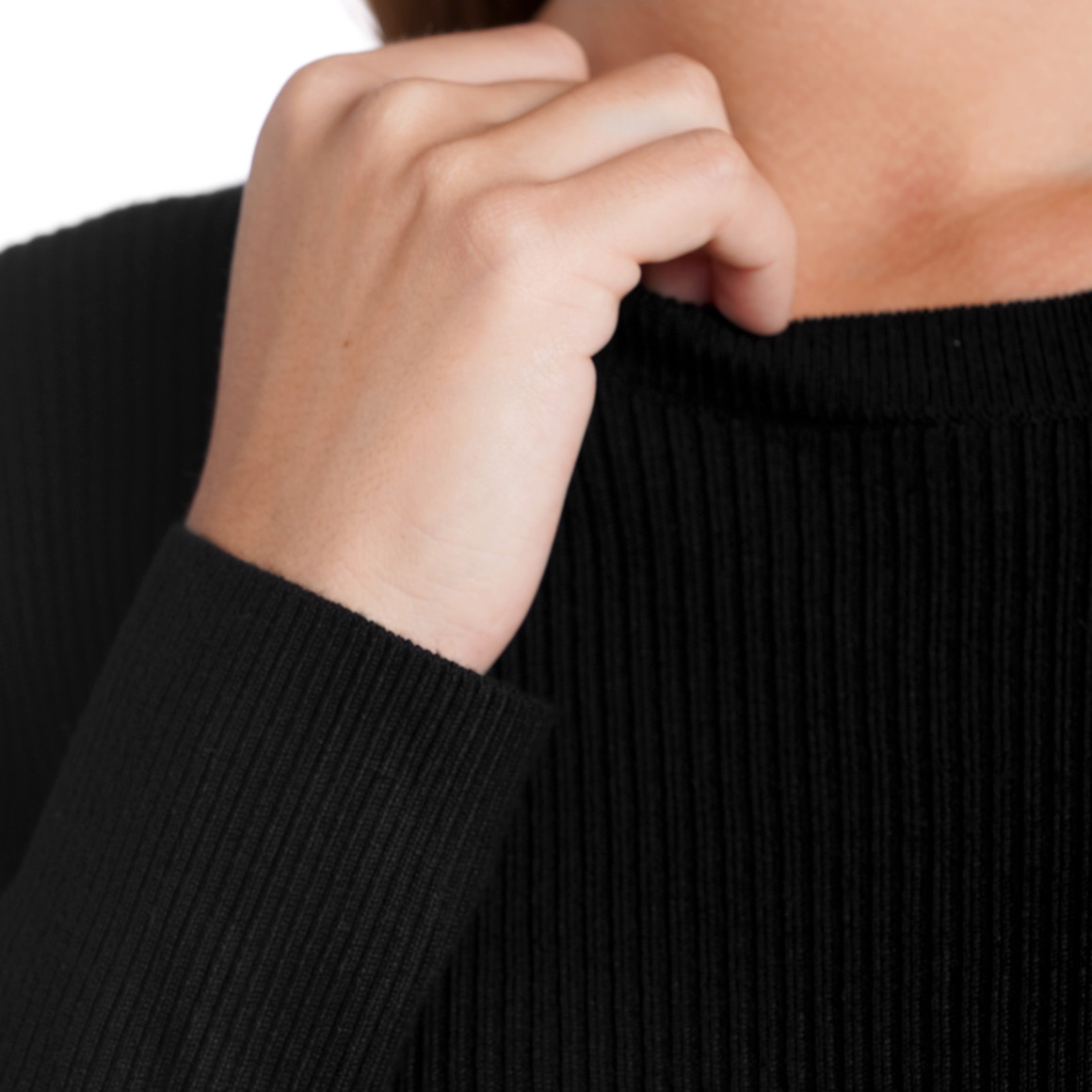 Damen Feinstrickpullover mit Rundhals
