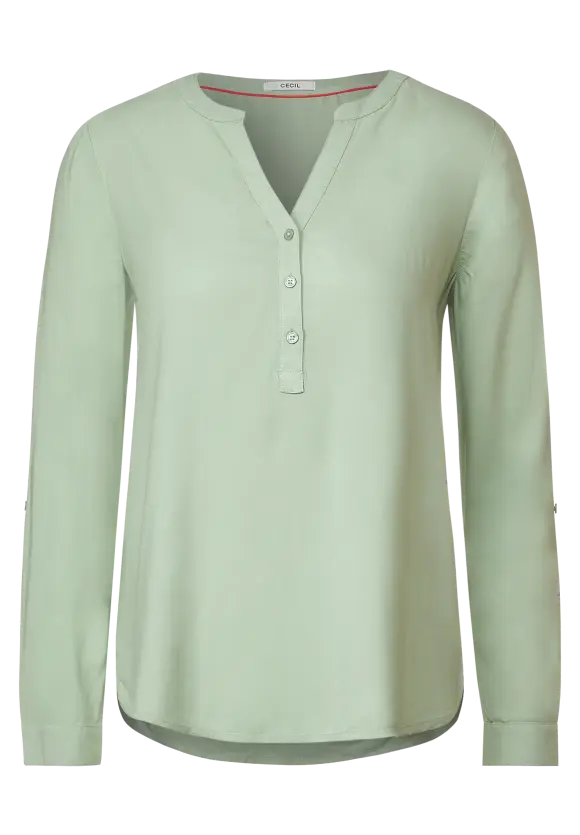 CECIL Bluse in Unifarbe