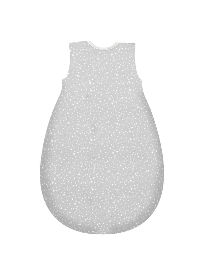 Alvi Kugelschlafsack Mäxchen Light - Jersey - Sternenhimmel in grau günstig kaufen