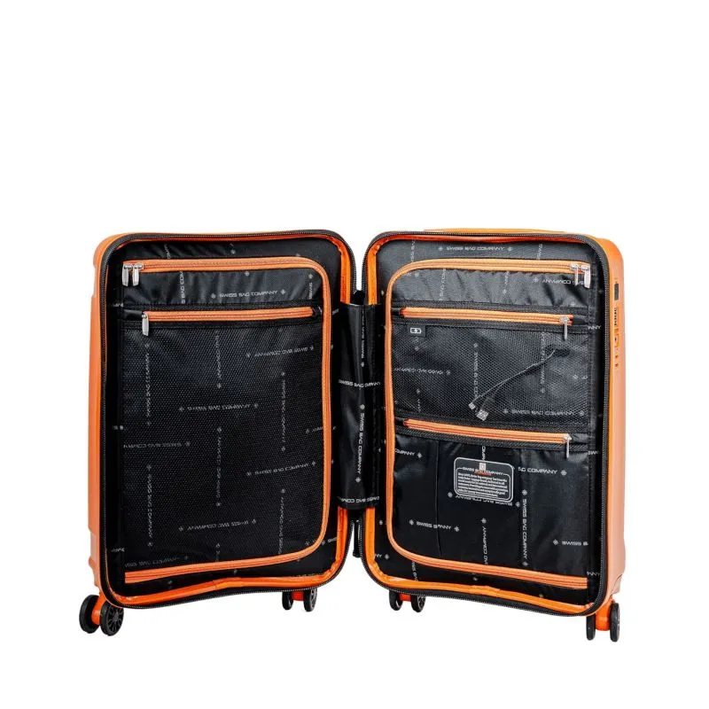 Swiss Bags Tourist Handgepäckstrolley S (55 cm) - Orange