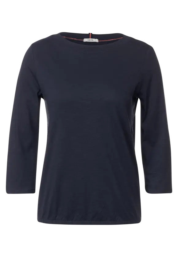 CECIL Shirt mit U-Bootausschnitt