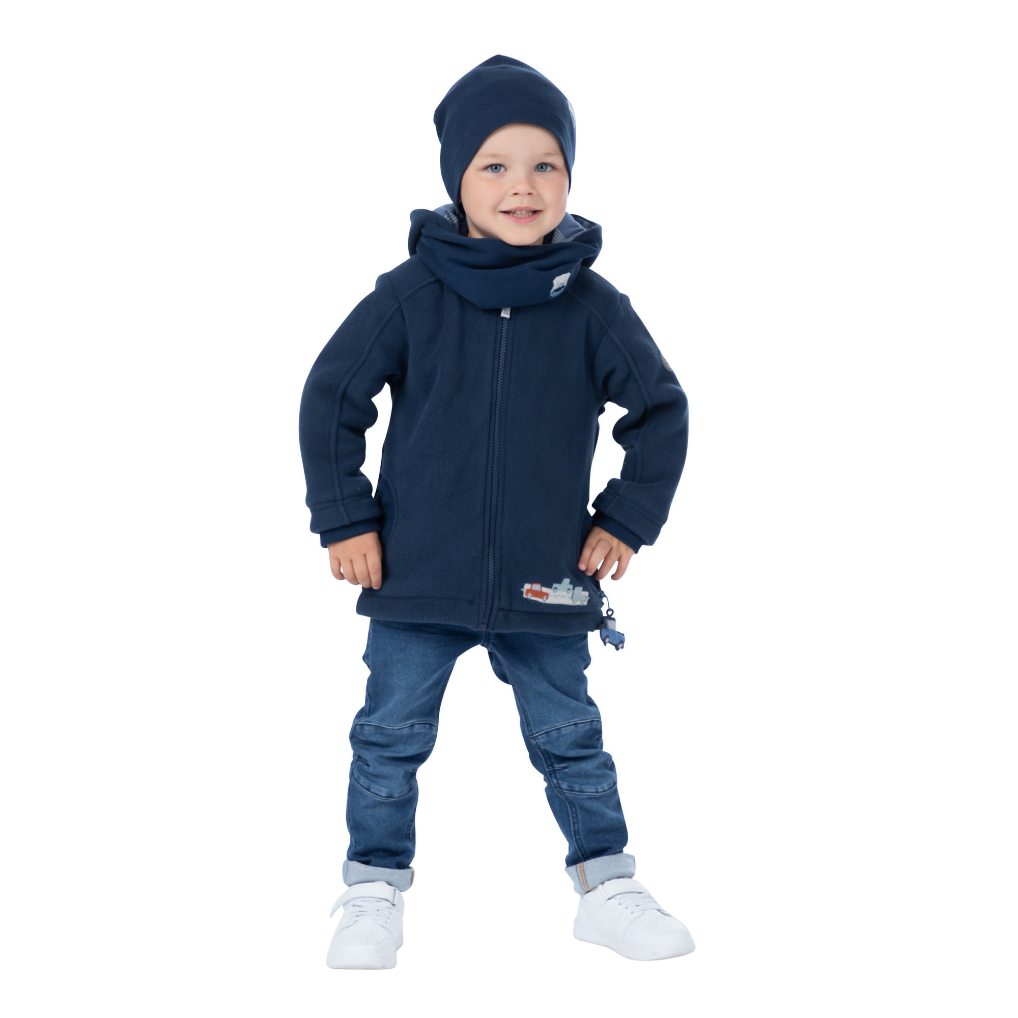 Coole Kinderjeans mit Knieeinsätzen